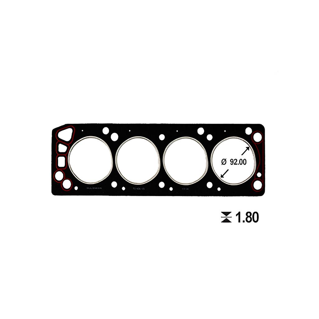 ILLINOIS JUNTA TAPA CILINDRO FORD TAUNUS L2000 GXL GHIA 2.0 OHC (74BR6051H)