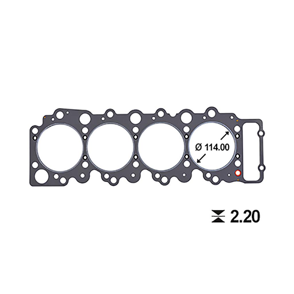 ILLINOIS JUNTA TAPA CILINDRO ISUZU ELF NKR 66 GMC 7.110 4.3 4HF1N (8972629401) (MLS)