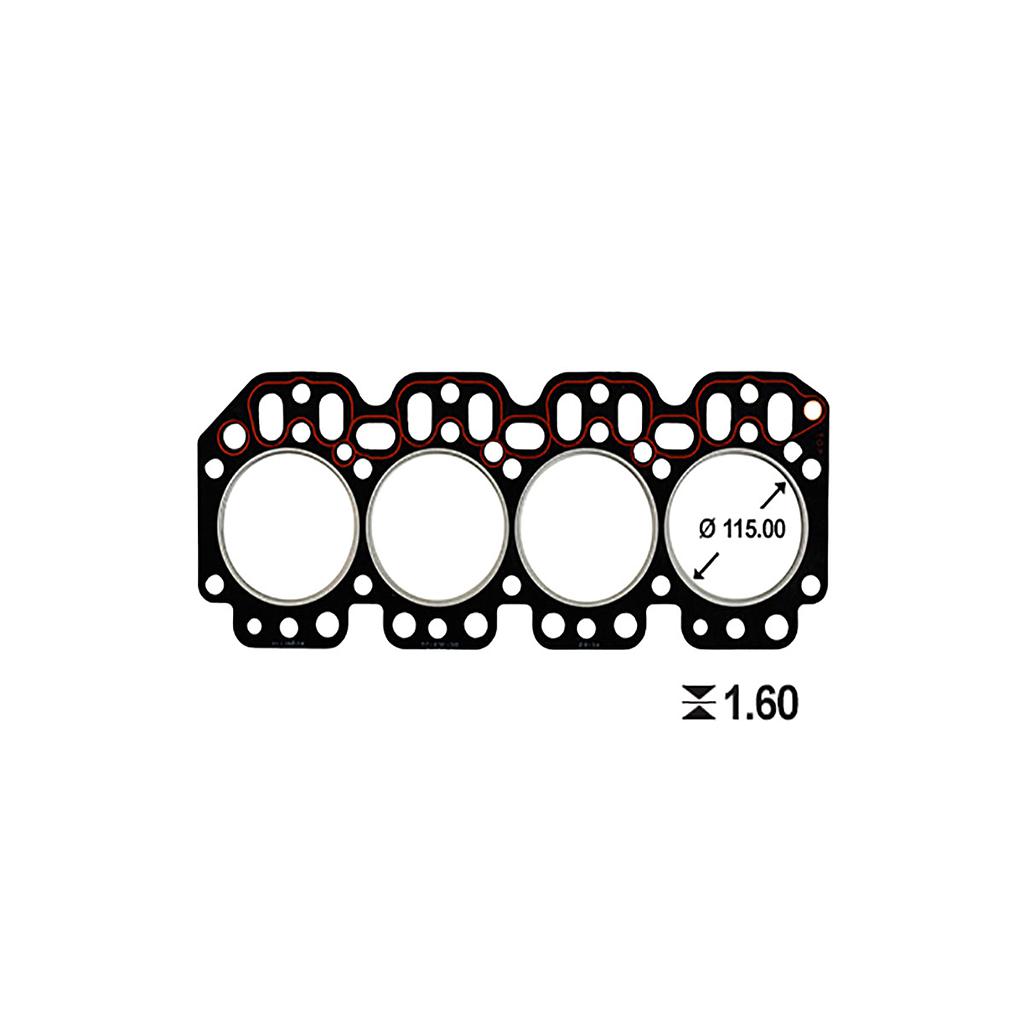 ILLINOIS JUNTA TAPA CILINDRO JOHN DEERE 2530 4 CIL. 3.6/3.9 4219D 4239 D/T (115 mm)