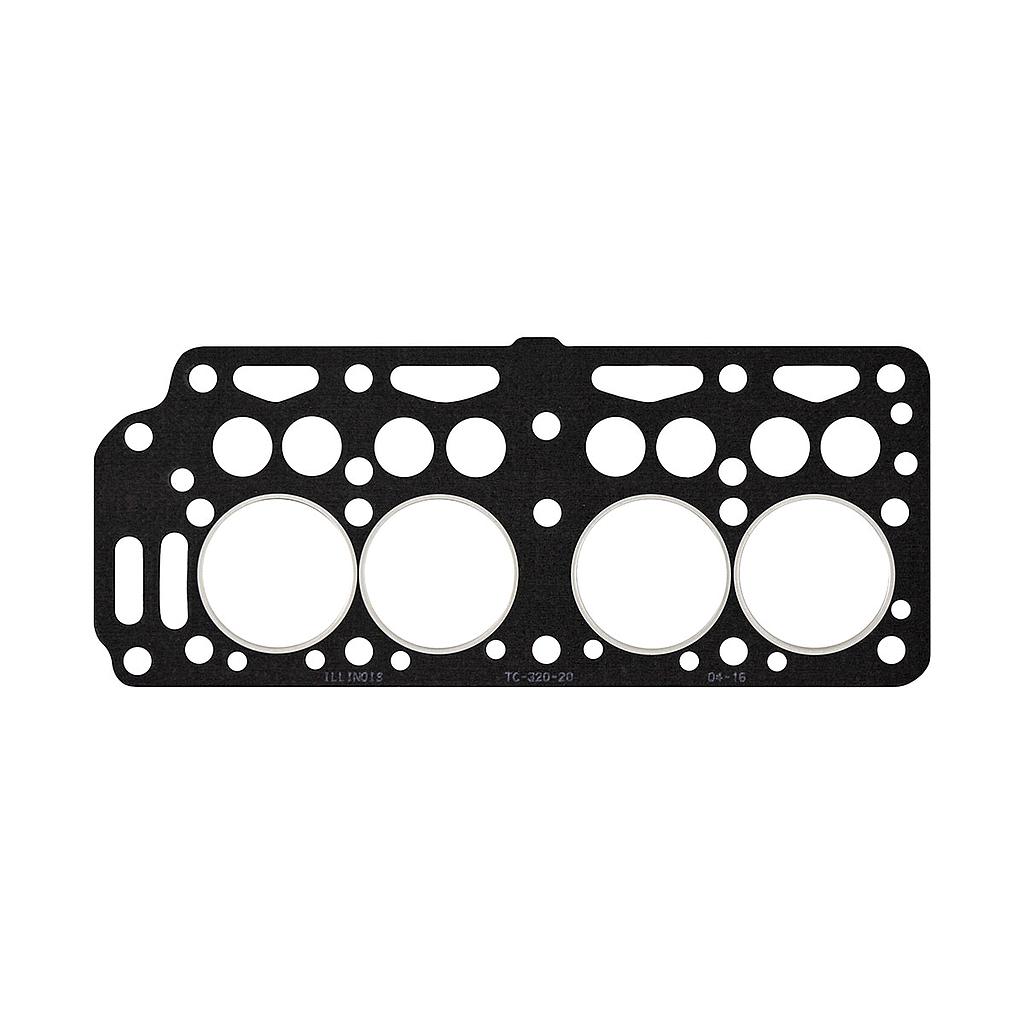 ILLINOIS JUNTA TAPA CILINDRO M. BENZ 170 180 40/52 1.7/1.8 OM136/636 DIESEL (6360160820)