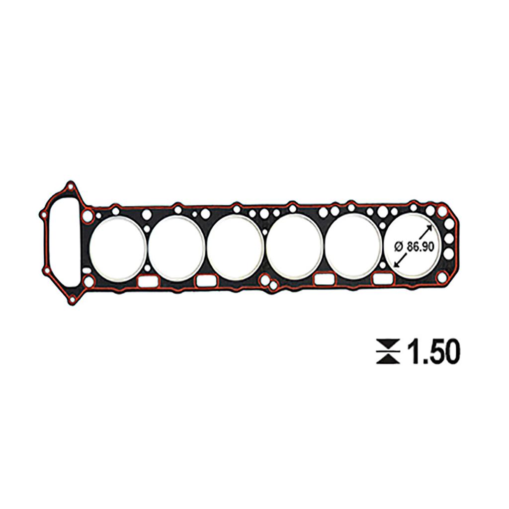 ILLINOIS JUNTA TAPA CILINDRO NISSAN LAUREL CEDRIC MAXIMA SKYLINE BLUEBIRD 6 CIL. 2.8 LD28 DIESEL (11044W2500/01/02/V0700)