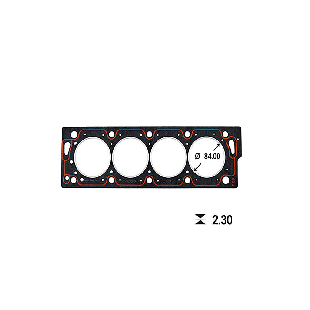 ILLINOIS JUNTA TAPA CILINDRO PEUGEOT (ESP 2.30mm) 306 406 1.8 XU7 JP4 16V INYECCIÓN (B209930)