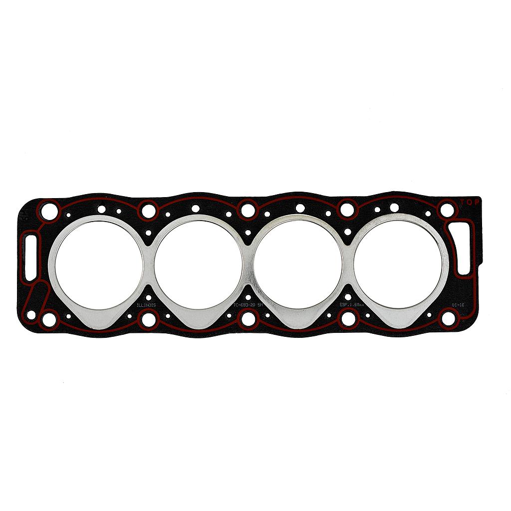 ILLINOIS JUNTA TAPA CILINDRO PEUGEOT (ESP 1.60mm) 205 306 PARTNER 1.8 XUD7 DIESEL (0209S1)