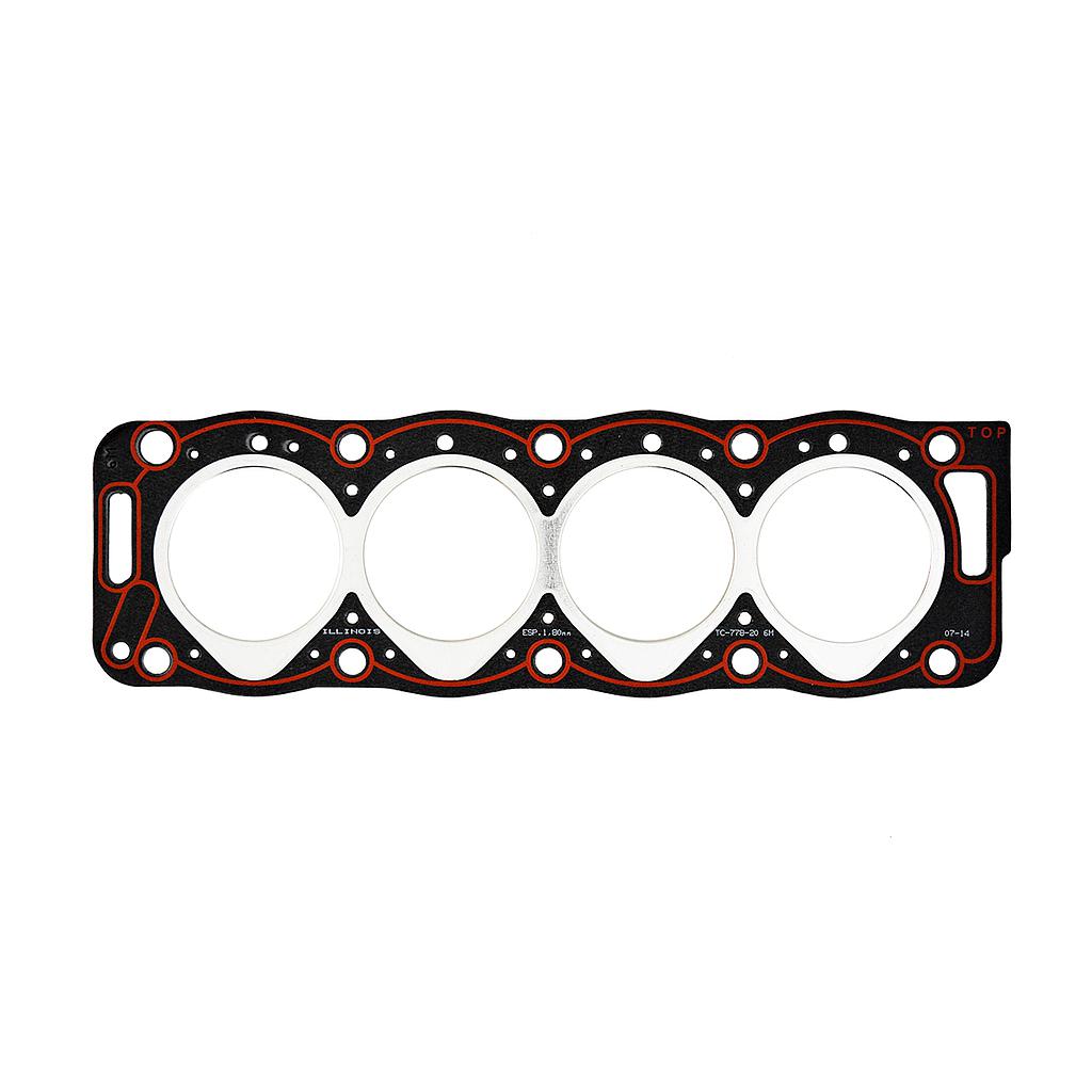 ILLINOIS JUNTA TAPA CILINDRO PEUGEOT (ESP 1.80mm) 205 306 PARTNER 1.8 XUD7 DIESEL (0209S1)