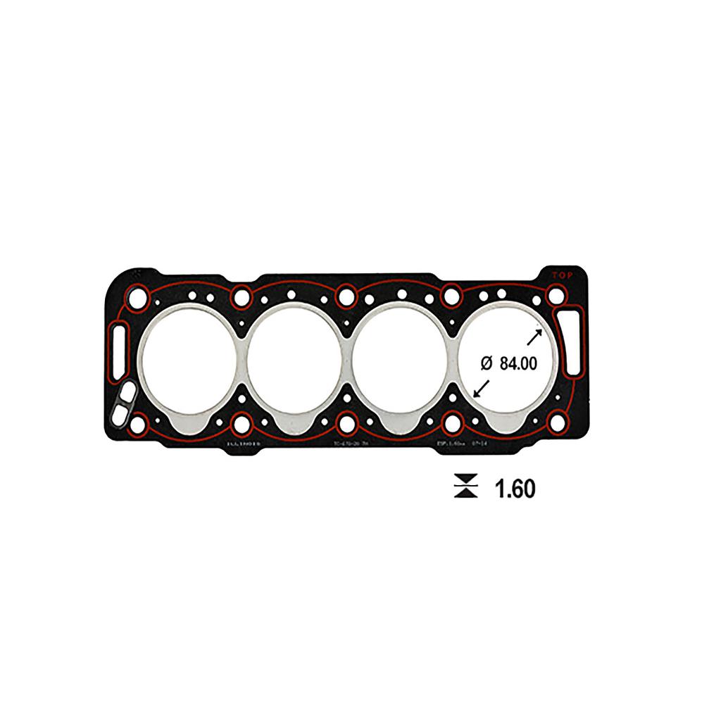 ILLINOIS JUNTA TAPA CILINDRO PEUGEOT (ESP 1.65mm) 205 306 405 309 1.8 XUD7 T/TE DIESEL (020990)