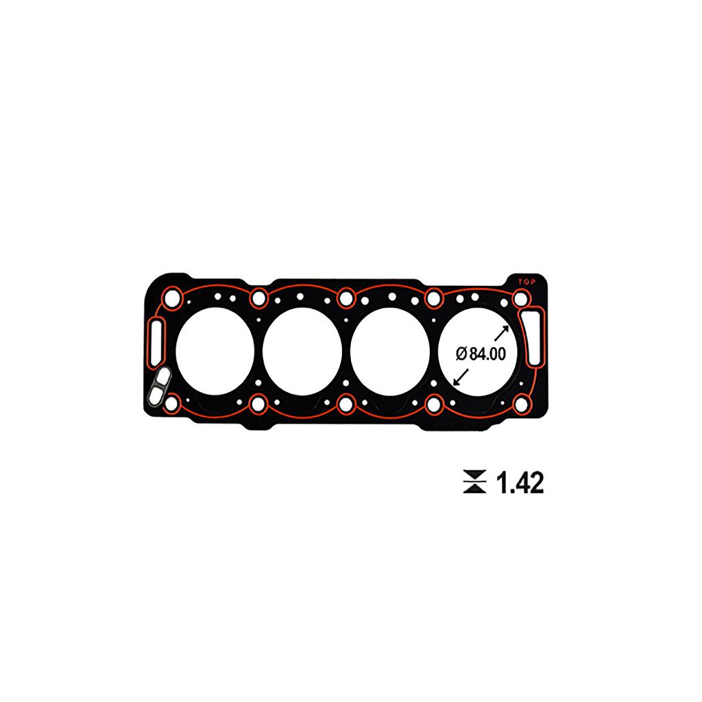 ILLINOIS JUNTA TAPA CILINDRO PEUGEOT (ESP 1.42mm) 206 306 806 EXPERT PARTNER CITROEN BERLINGO XSARA 1.9 DW8/J/Y/Z WJZ 1WZ (MetalGraf)