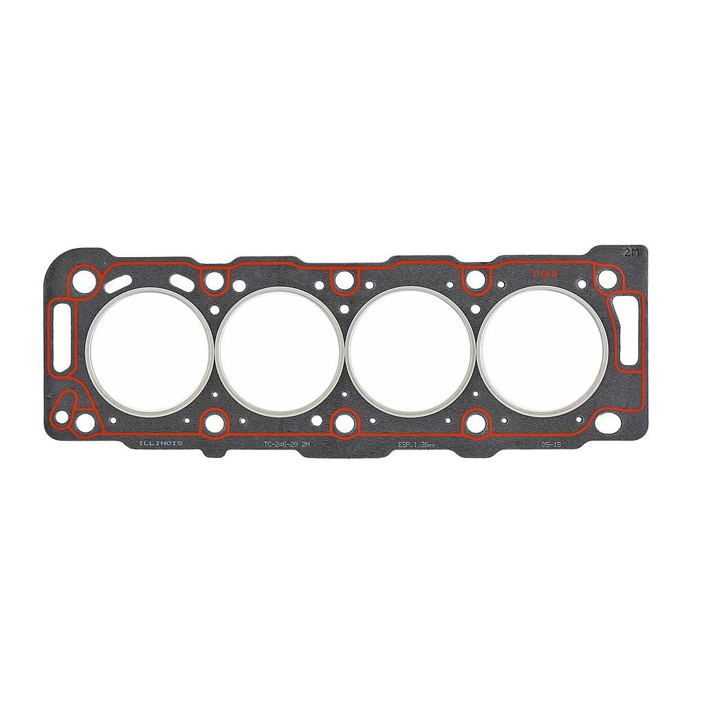 ILLINOIS JUNTA TAPA CILINDRO PEUGEOT (ESP 1.35mm) 206 306 406 307 607 806 PARTNER 2.0 DW10 HDI DIESEL (0209X6)