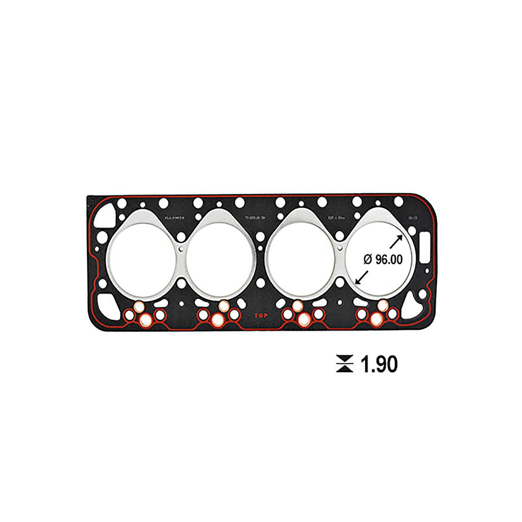 ILLINOIS JUNTA TAPA CILINDRO PEUGEOT (ESP 1.90mm) 504 505 604 2.3/2.5 INDENOR XD2 XD3