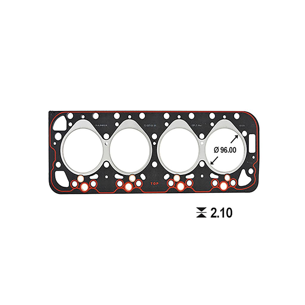 ILLINOIS JUNTA TAPA CILINDRO PEUGEOT (ESP 2.10mm) 504 505 604 2.3/2.5 INDENOR XD2 XD3