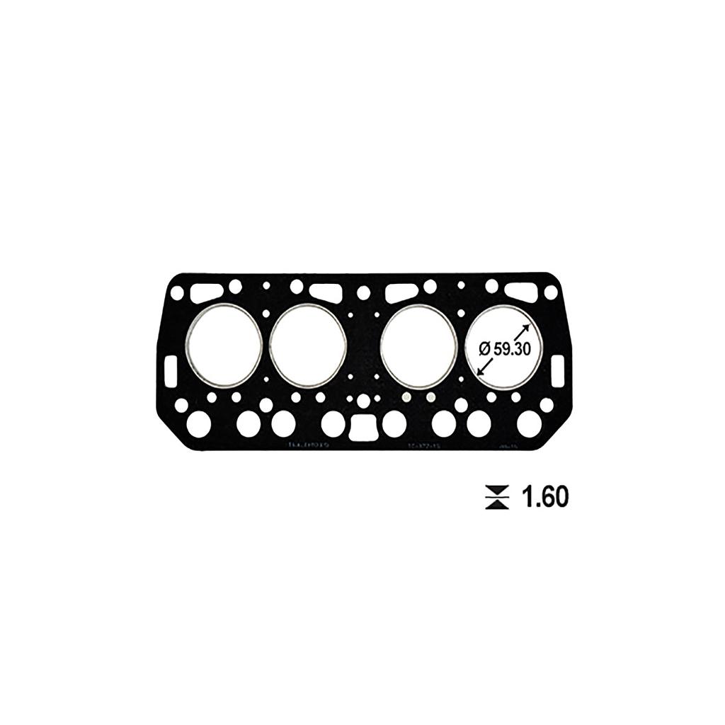 ILLINOIS JUNTA TAPA CILINDRO RENAULT DAUPHINE GORDINI 4L R5 603/747/782/845cc (5544952)