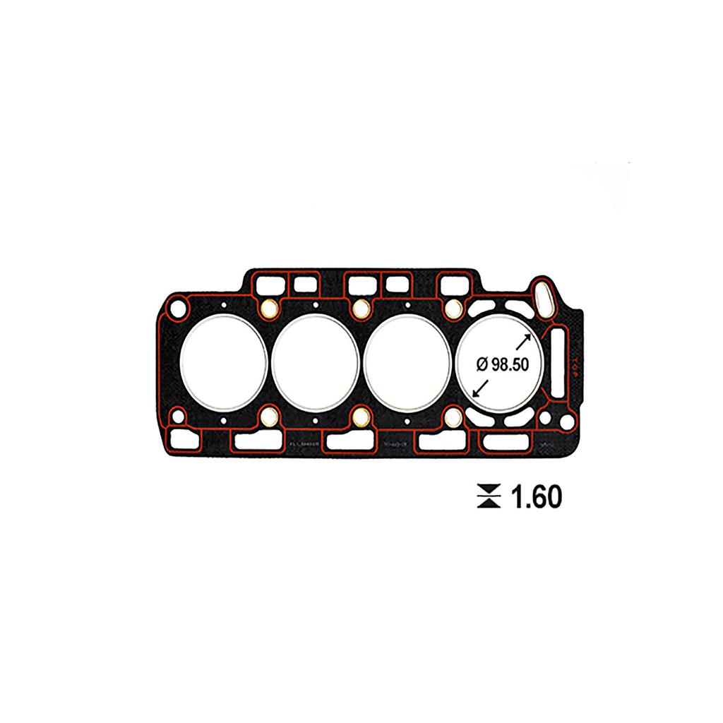 ILLINOIS JUNTA TAPA CILINDRO RENAULT (ESP 2.30mm) R18 TX GTX R21 GTA TRAFIC FUEGO 2.0/2.2 829/851 (7700720788)
