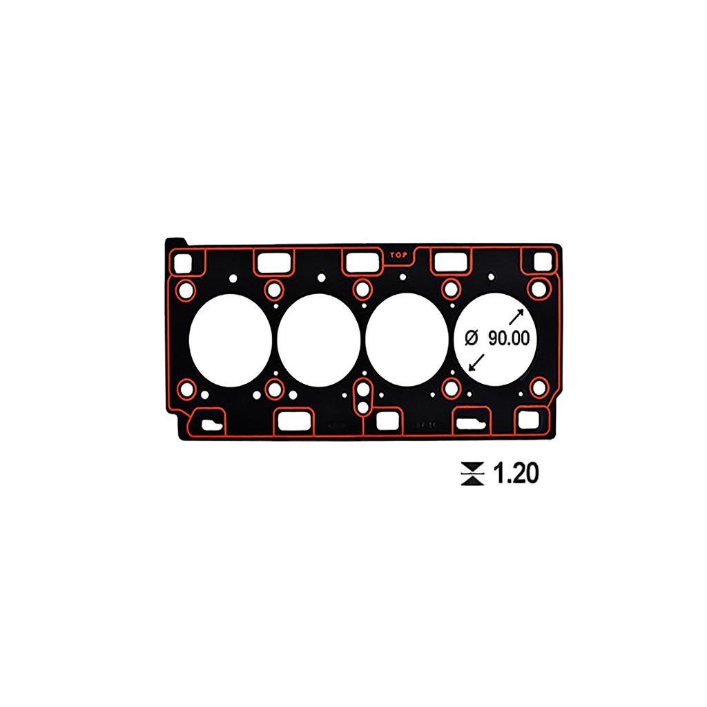 ILLINOIS JUNTA TAPA CILINDRO RENAULT MASTER TRAFIC NISSAN: PRIMASTAR INTERSTAR 2.5 G9U720/724/730/750/754 (8200406743) (MetalGraf)