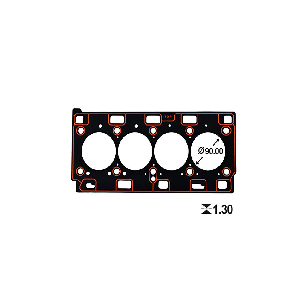 ILLINOIS JUNTA TAPA CILINDRO RENAULT (ESP 1.30mm) MASTER TRAFIC NISSAN: PRIMASTAR INTERSTAR 2.5 G9U720/724/730/750/754 (8200406743) (MetalGraf)