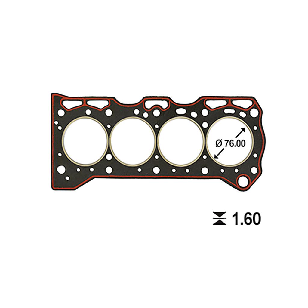 ILLINOIS JUNTA TAPA CILINDRO SUZUKI SWIFT SAMURAI CULTUS SIDEKICK JIMNY BARINA 1.3 G13B/A/K (DOHC) 16V (1114182600/02/11/86501)