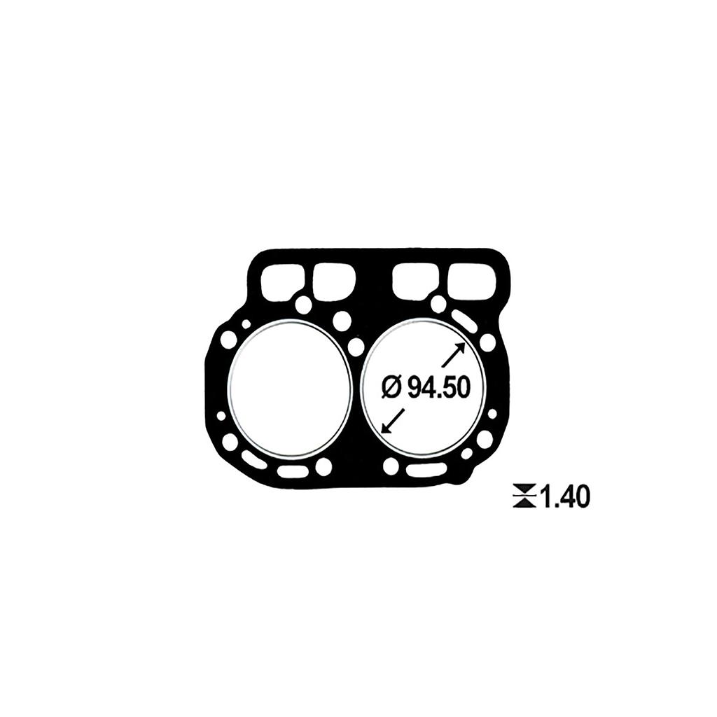 ILLINOIS JUNTA TAPA CILINDRO SUBARU LEONE BRAT MV PUP 2 CIL. 1.6 EA71 (412307102/12/22)
