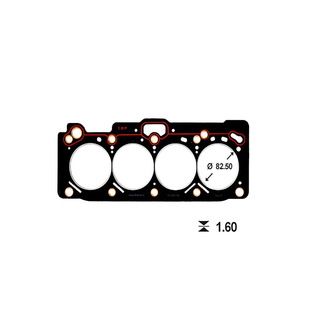 ILLINOIS JUNTA TAPA CILINDRO TOYOTA COROLLA 1992/… 16V 1.6 4AFE (DOHC)