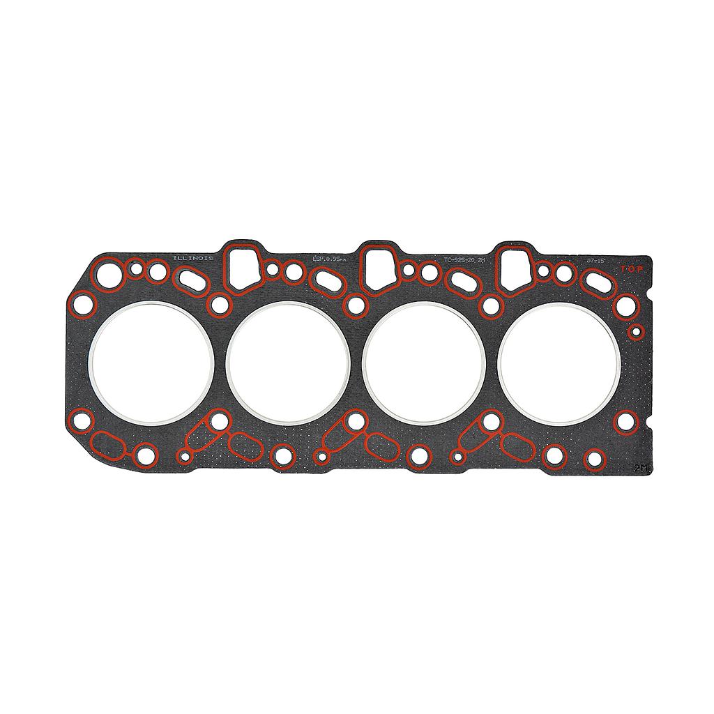 ILLINOIS JUNTA TAPA CILINDRO TOYOTA (ESP 0.95mm) HILUX D4D SW4 HIACE FORTUNER DYNA 150 2.5 2KDFTV DOHC 16V (1111530040/41/A0/B0)