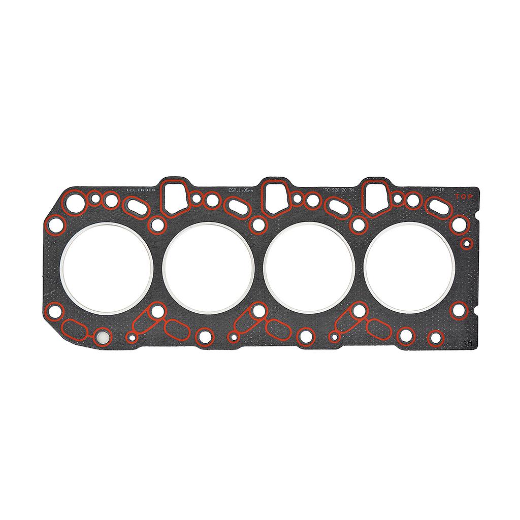 ILLINOIS JUNTA TAPA CILINDRO TOYOTA (ESP 1.05mm) HILUX D4D SW4 HIACE FORTUNER DYNA 150 2.5 2KDFTV DOHC 16V (1111530040/41/A0/B0)