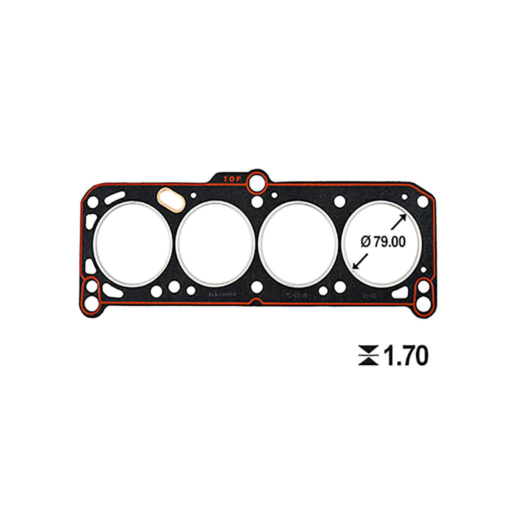 ILLINOIS JUNTA TAPA CILINDRO VOLKSWAGEN PASSAT GOLF DASHER SCIROCCO RABBIT BRASIL 1974/82 1.5 ZC/YJ/FL/FB/FD/FH/FK