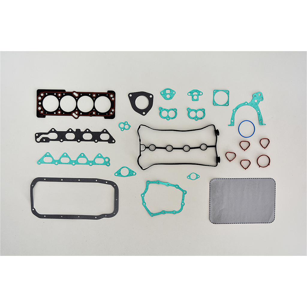 ILLINOIS JUEGO COMP REPARACION CHEVROLET NUBIRA AVEO MPI KALOS NUBIRA LACETTI (DESCARGA DOBLE) 1.4/1.6 F14D15/F16D3 DOHC 16V (MetalGraf) (Con Retenes)