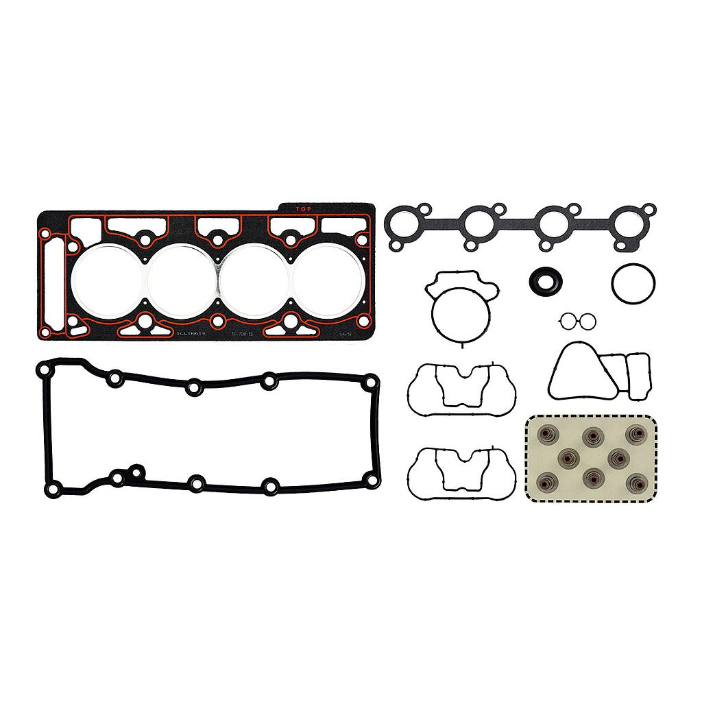 ILLINOIS JUEGO DESCARBONIZACION FORD COURIER KA FIESTA ESCORT ECOSPORT 8V 2003> 1.6 ZETEC ROCAM ZL (Con Retenes)