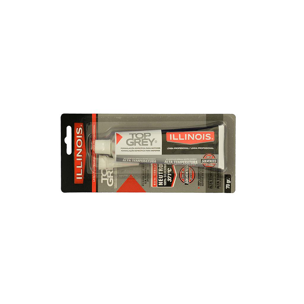 ILLINOIS FORMAJUNTA SELLADOR RTV NEUTRO OXIMICO GRIS 70Gr