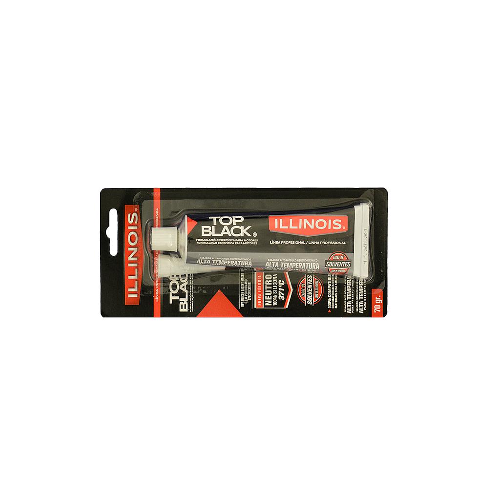  ILLINOIS FORMAJUNTA SELLADOR RTV NEUTRO OXIMICO NEGRO 70Gr