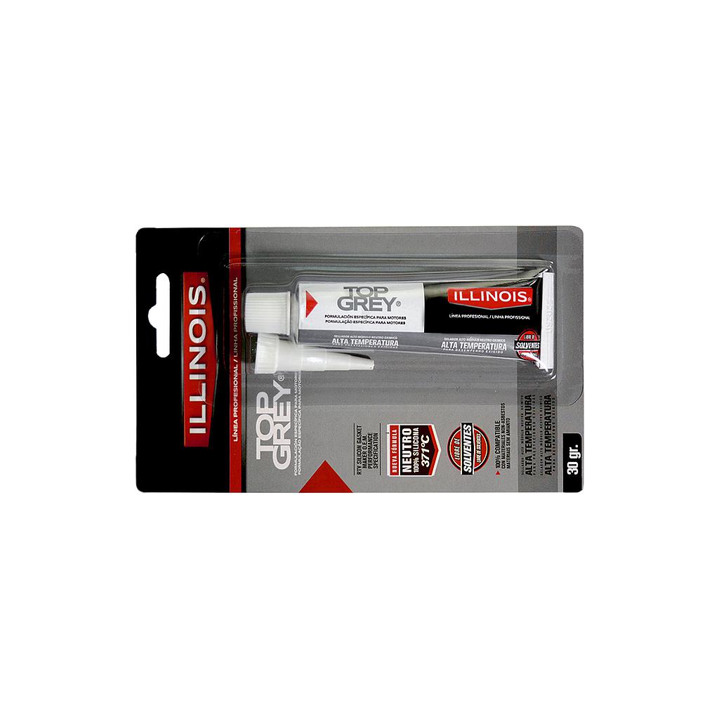 ILLINOIS FORMAJUNTA SELLADOR RTV NEUTRO OXIMICO GRIS 30Gr