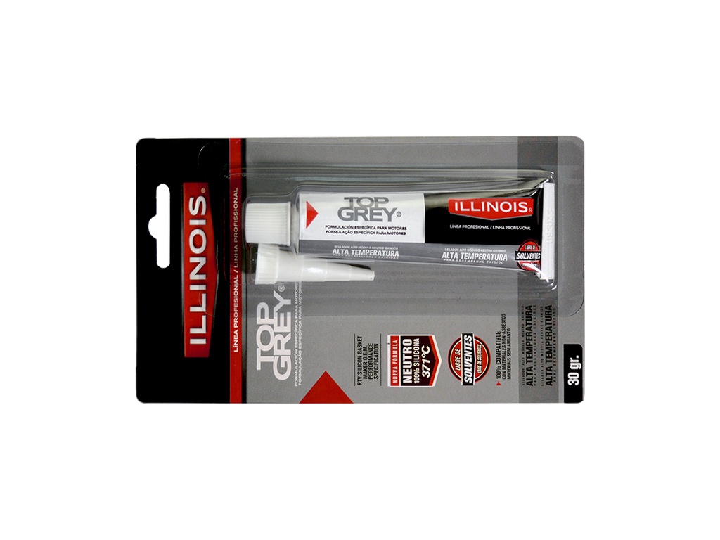 ILLINOIS FORMAJUNTA SELLADOR RTV NEUTRO OXIMICO GRIS 30Gr