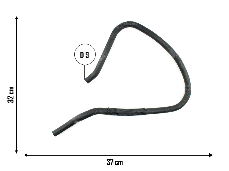 CAUPLAS MANGUERA VASO EXPANSION CHEVROLET AVEO OEM:96536611  96467384