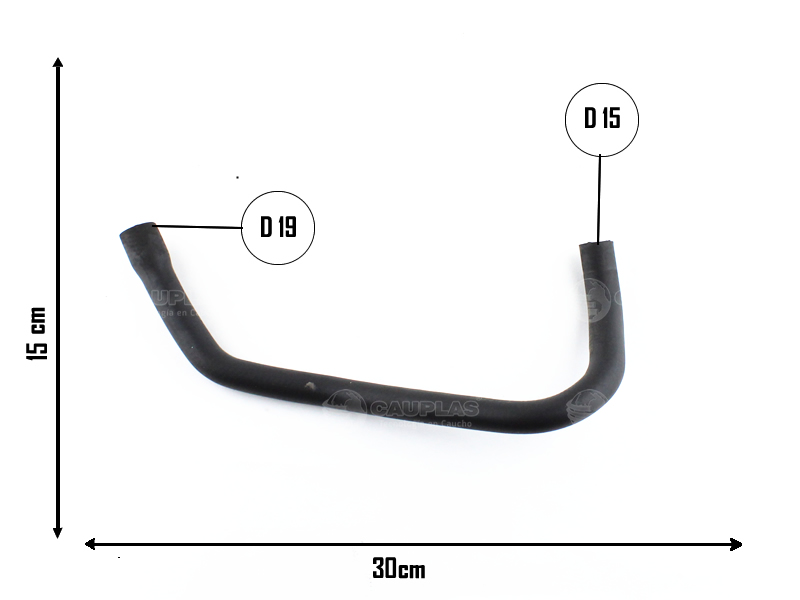 CAUPLAS MANGUERA VASO DE EXPANSION FORD FIESTA II ECOSPORT I 