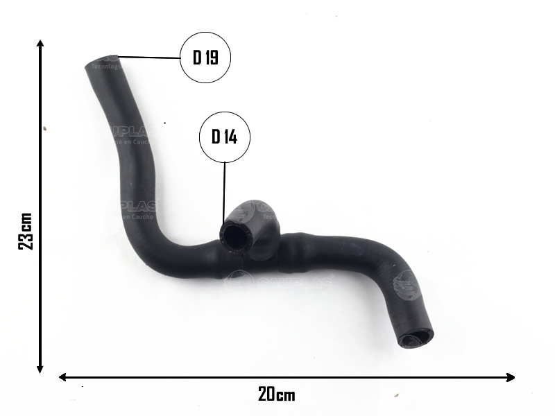 CAUPLAS MANGUERA CALEFACCION ENTRADA VW CROSSFOX