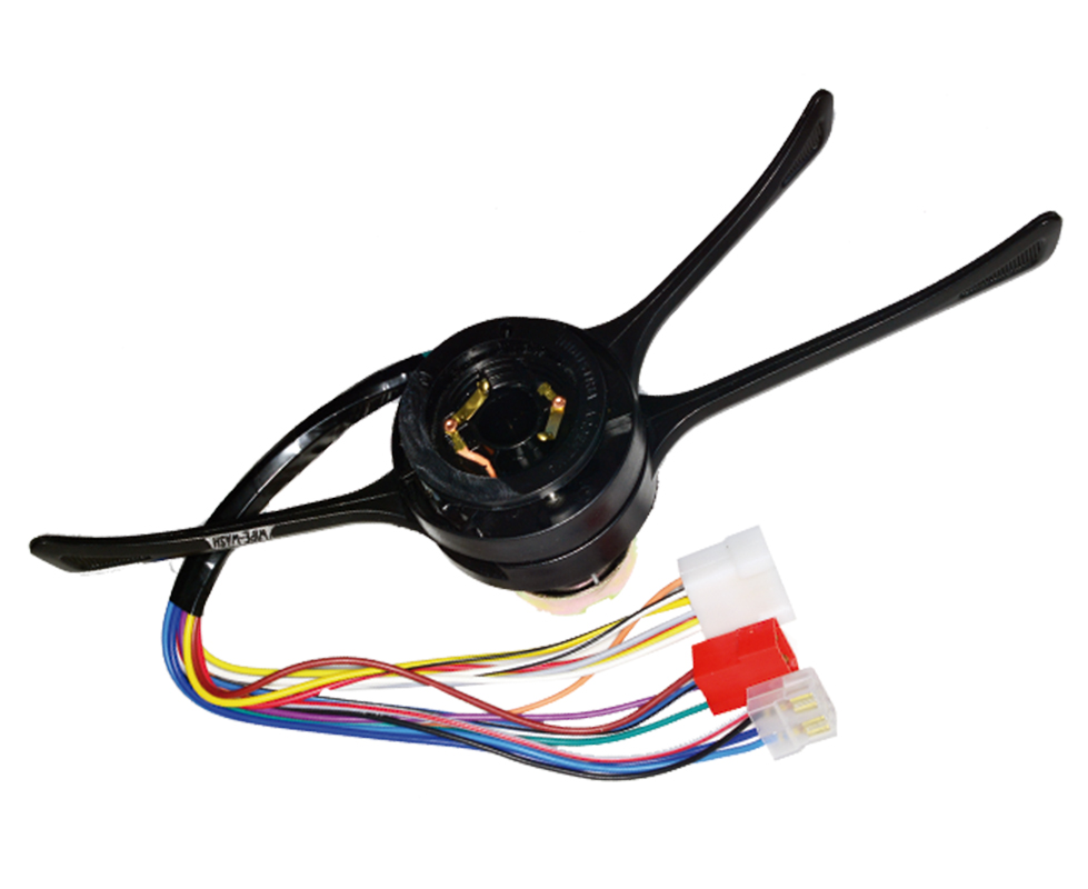 ALFA CONMUTADOR BAJO VOLANTE FIAT 147 S/LAVAPARABRISAS GIRO/ALTA - NEGRO