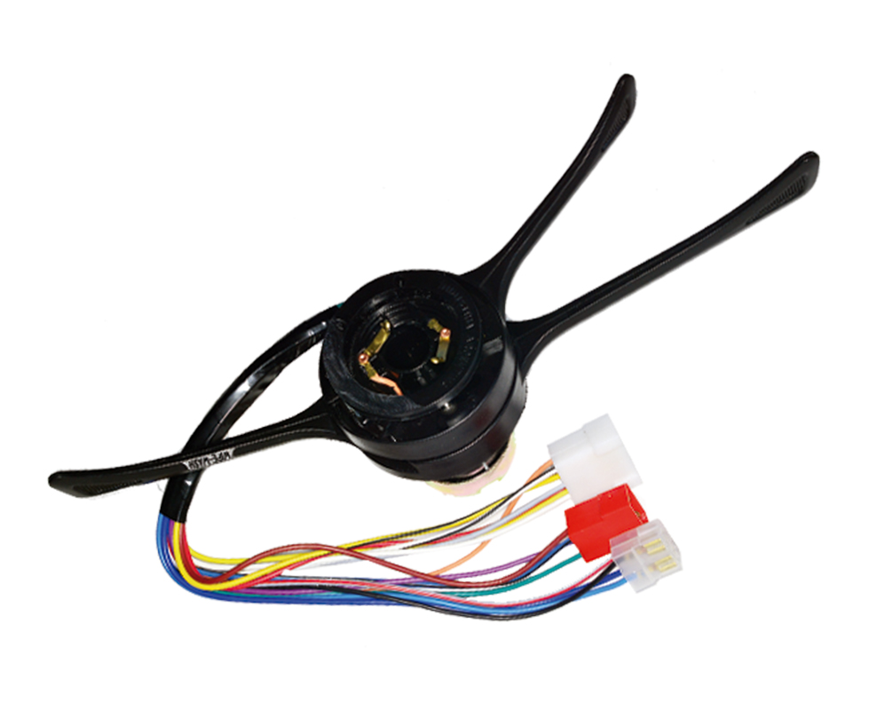 ALFA CONMUTADOR BAJO VOLANTE FIAT 147 C/LAVAPARABRISAS GIRO/ALTA - NEGRO