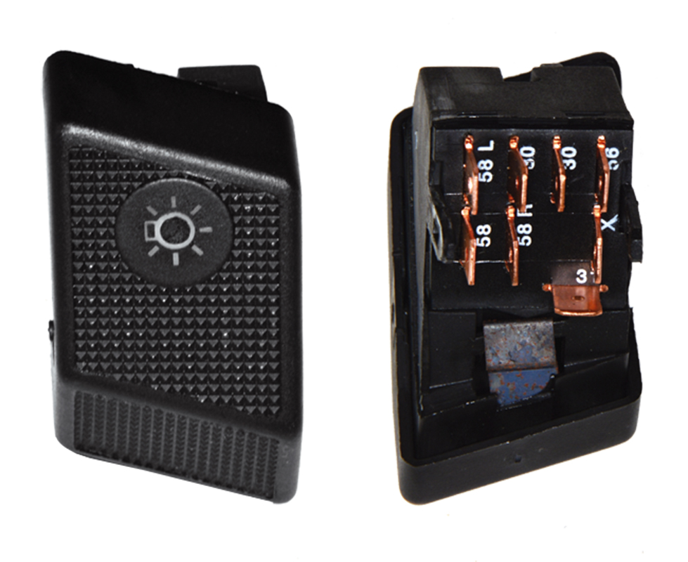 ALFA INTERRUPTOR DE LUCES VW GOL SAVEIRO <95 SENDA 93> (2 POSICIONES)