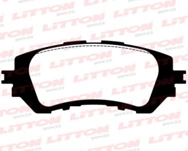 LITTON PASTILLAS FRENO TOYOTA VIOS 1300/1500 13> YARIS 1.5 13/22 DEL (POSICION 1228)