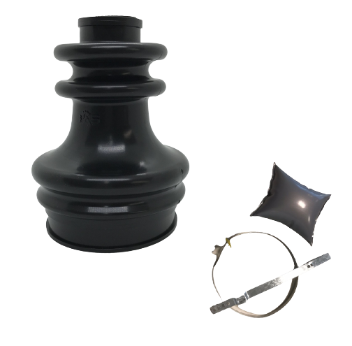 AS KIT FUELLE HOMOCINETICA C/ABRAZADERAS METALICAS Y ACEITE DE TRANSMISION LADO CAJA RENAULT 18 21 TRAFIC