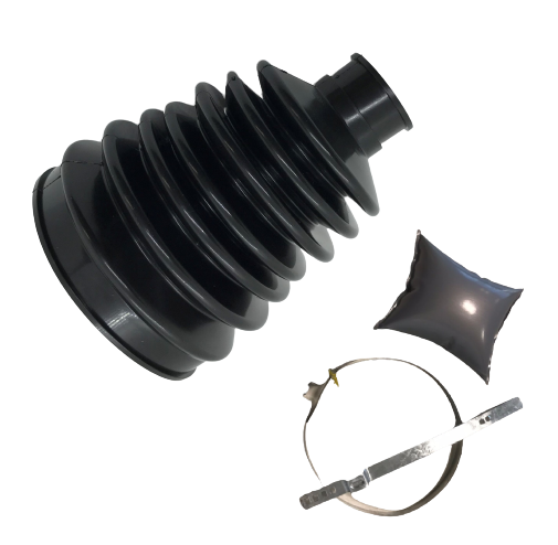 AS KIT FUELLE DE HOMOCINETICA C/ABRAZADERAS METALICAS Y ACEITE DE TRANSMISION LADO RUEDA RENAULT CLIO II EXPRESS KANGOO R12 R19 TWINGO