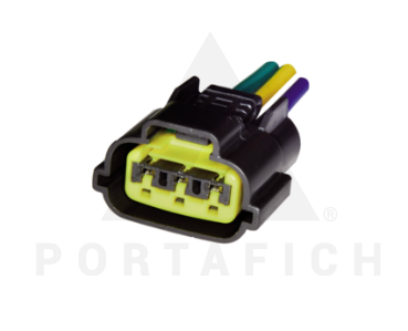 PORTAFICH FICHA 3 VIAS SENSOR DE BOBINA DE IGNICION LINEA NISSAN
