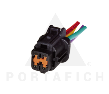 PORTAFICH CONECTOR 4 VIAS SENSOR OXIGENO TOYOTA