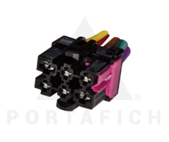 PORTAFICH CONECTOR 6 VIAS VW/AUDI