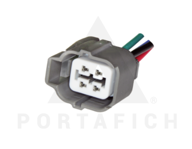PORTAFICH CONECTOR 4 VIAS SENSOR OXIGENO TOYOTA/HONDA