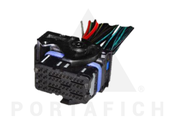 PORTAFICH CONECTOR 48 VIAS INTERCONEXION ARNESE PEUGEOT CITROEN RENAULT