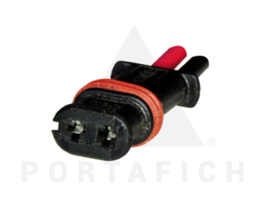 PORTAFICH CONECTOR 3 VIAS SENSORES MITSUBISHI