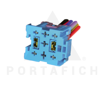 PORTAFICH CONECTOR 9 VIAS RELAY VW