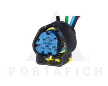 PORTAFICH CONECTOR 5 VIAS BOMBA DE COMBUSTIBLE HONDA ACCORD CRV