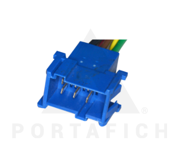 PORTAFICH CONECTOR 6 VIAS CAMIONES/OMNIBUS - CONTRACONECTOR 1307