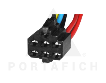 PORTAFICH CONECTOR 7 VIAS CONTACTOR ARRANQUE VW POLO/GOL/GOLF
