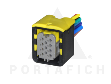 PORTAFICH CONECTOR 8 VIAS UREA