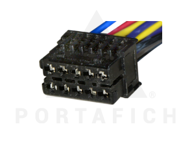 PORTAFICH CONECTOR 10 VIAS MB LIMPIAPARABRISAS